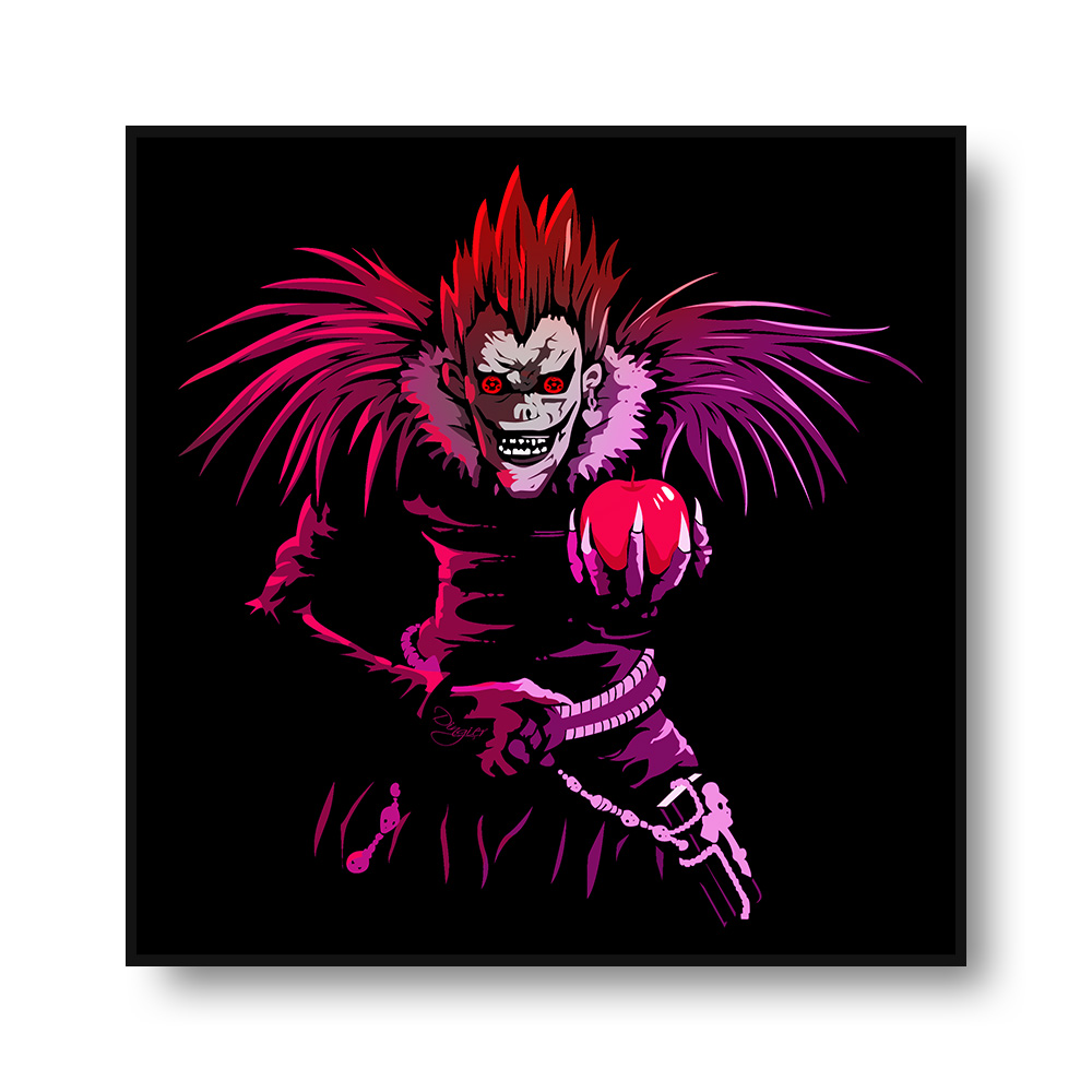 デスノート 死神 Ryuk リューク アートパネル おもしろ かわいい-3