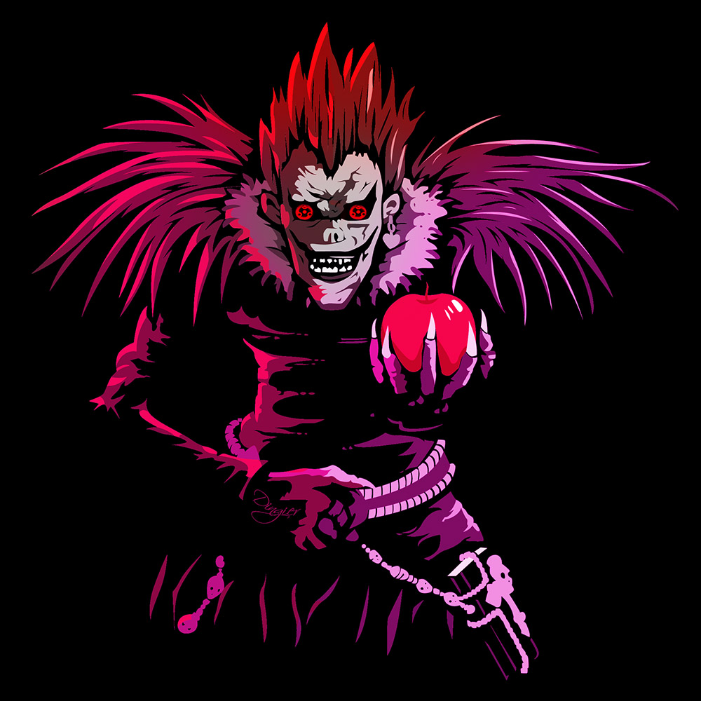 デスノート 死神 Ryuk リューク アートパネル おもしろ かわいい