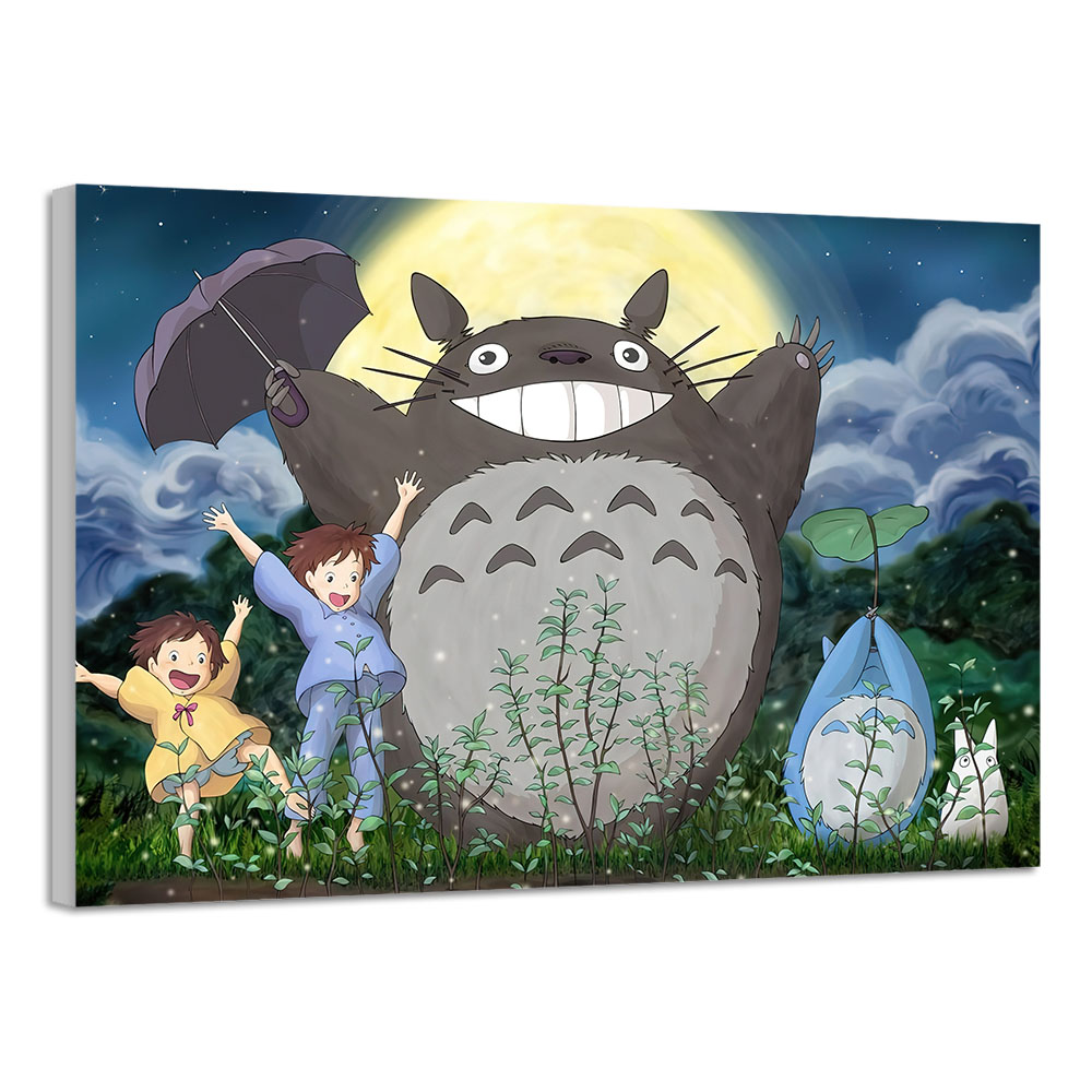 映画 トトロ 壁面飾り アートパネル-2