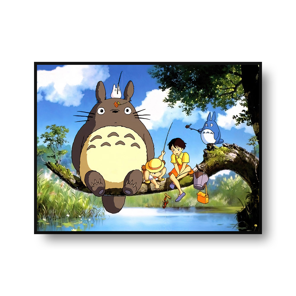 トトロ 壁掛け アートパネル 装飾 キャラクター 海外 - Millpa