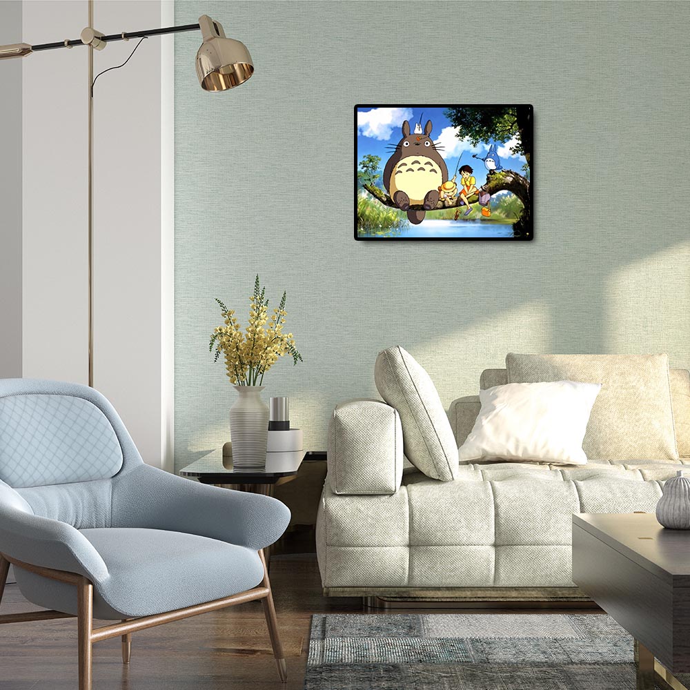 トトロ 壁掛け アートパネル 装飾 キャラクター 海外-6