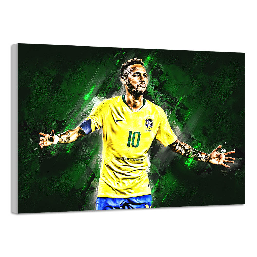 ネイマール かっこいい サッカー ブラジル代表 アートパネル-2