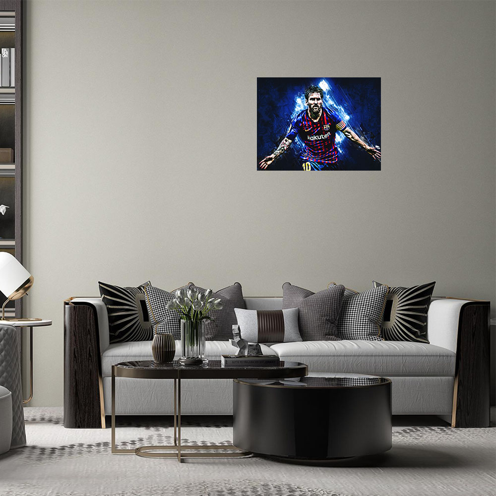 サッカー選手 ポスター メッシ-2