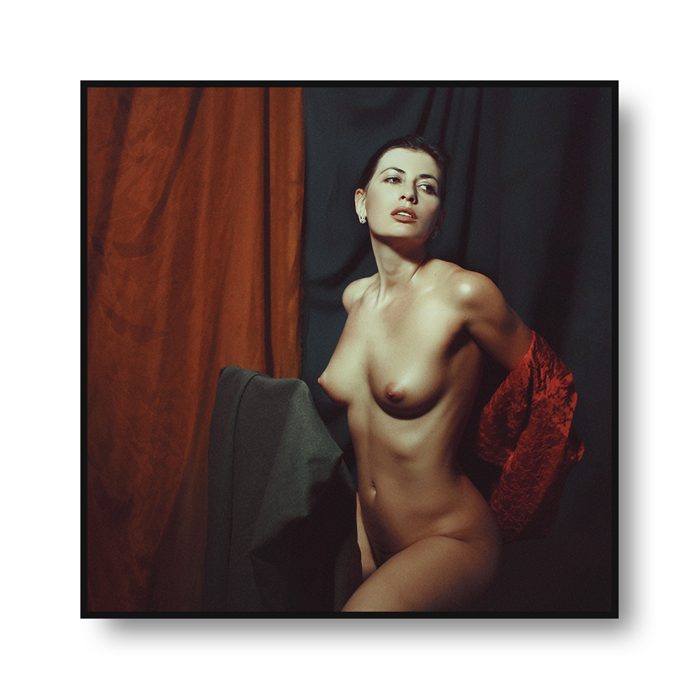 セクシー モデル 女の子 エロ アートパネル ファッション 女性 ヌード 裸 体 壁掛け-3